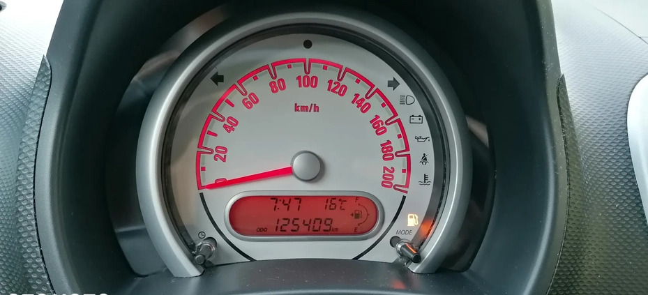 Opel Agila cena 12900 przebieg: 125000, rok produkcji 2009 z Tczew małe 232